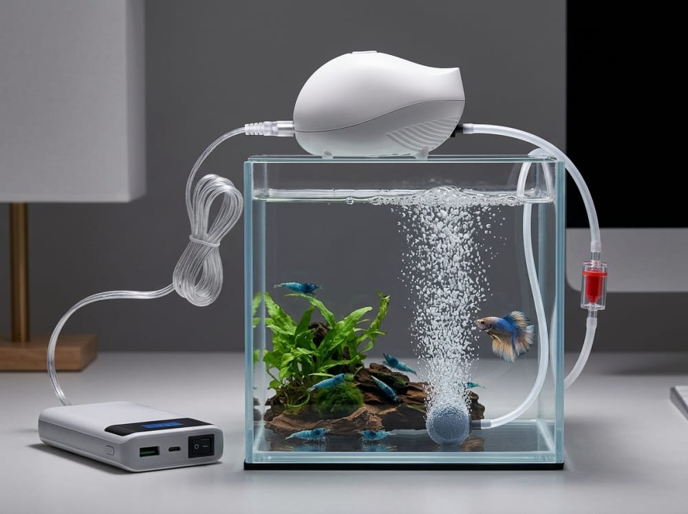 Mini-Luftpumpen für Garnelenbecken in Deutschland: aquarium guide image 1