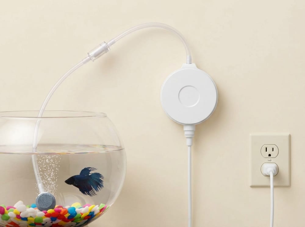Aquarium-Luftpumpen in Deutschland richtig nutzen — practical setup example