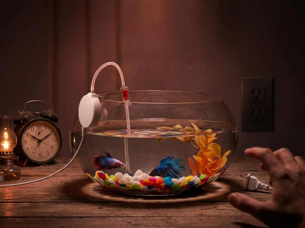 Mini-Luftpumpen in Deutschland: Leise oder stark? — supporting aquarium detail