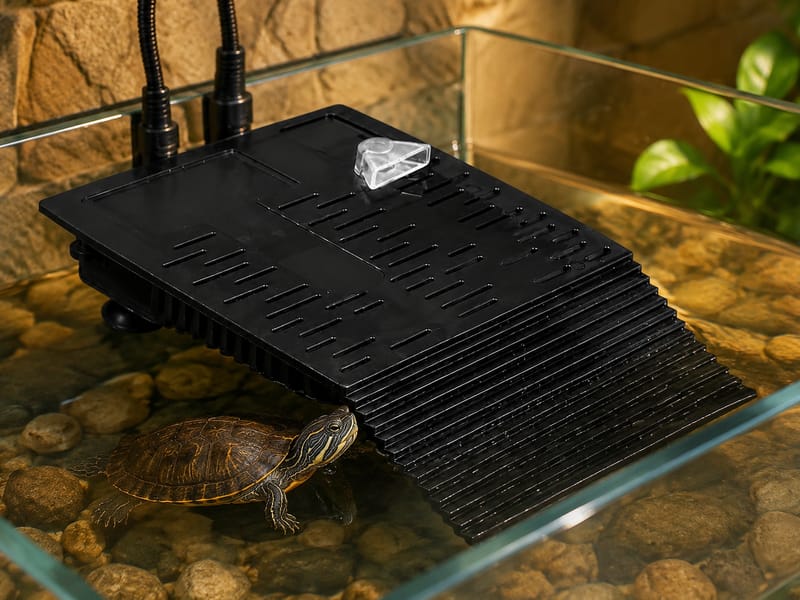 Beheizte Sonnenplätze für Wasserschildkröten wählen: aquarium guide image 1