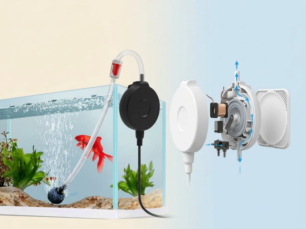 Mini-Aquarium-Luftpumpen in Deutschland verstehen — supporting aquarium detail
