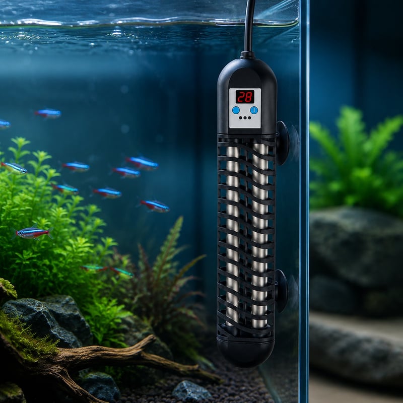 Leistungsbild des WK002 Dual Tube Titanium Aquarium Heater Modells WK002 für Händler und Beschaffungsteams von Aquaristik-Ausrüstung