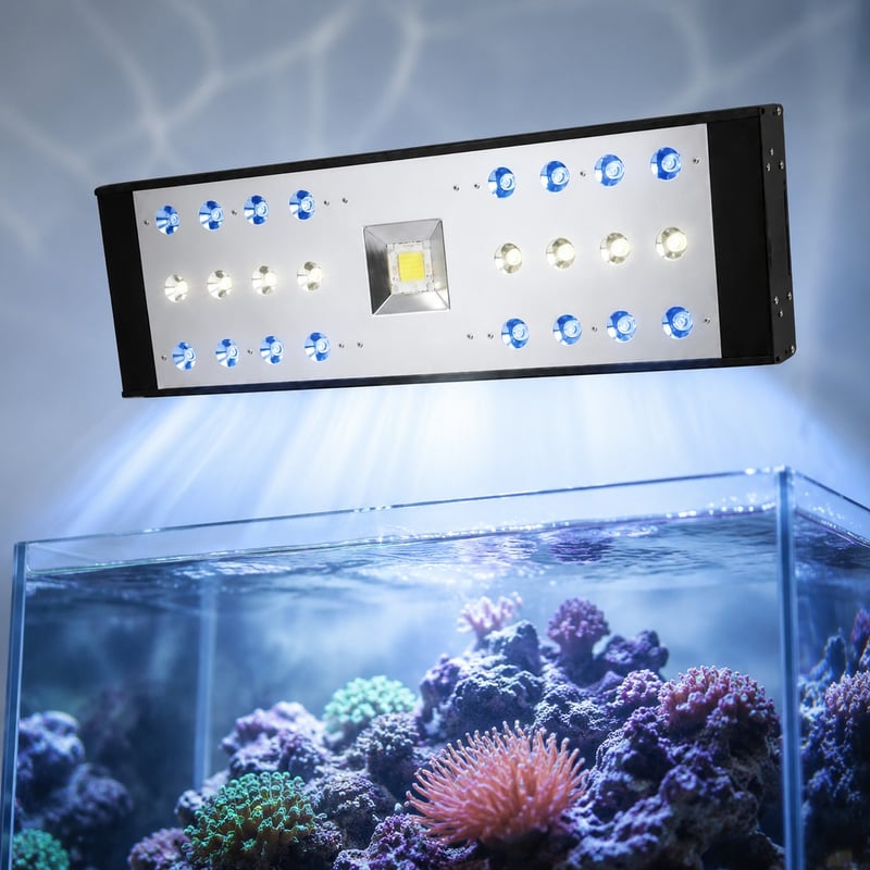 Vorteilsbild der Aquarium-LED-Leuchte WK005, Modell WK005, für Aquariumfachhändler und Beschaffungsteams