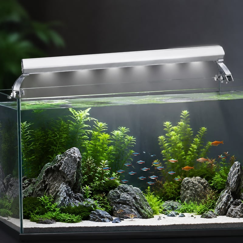 WK007 T5 HO 2-Lampen-Aquariumleuchte Modell WK007 Leistungsbild für Händler und Beschaffungsteams im Bereich Aquarientechnik