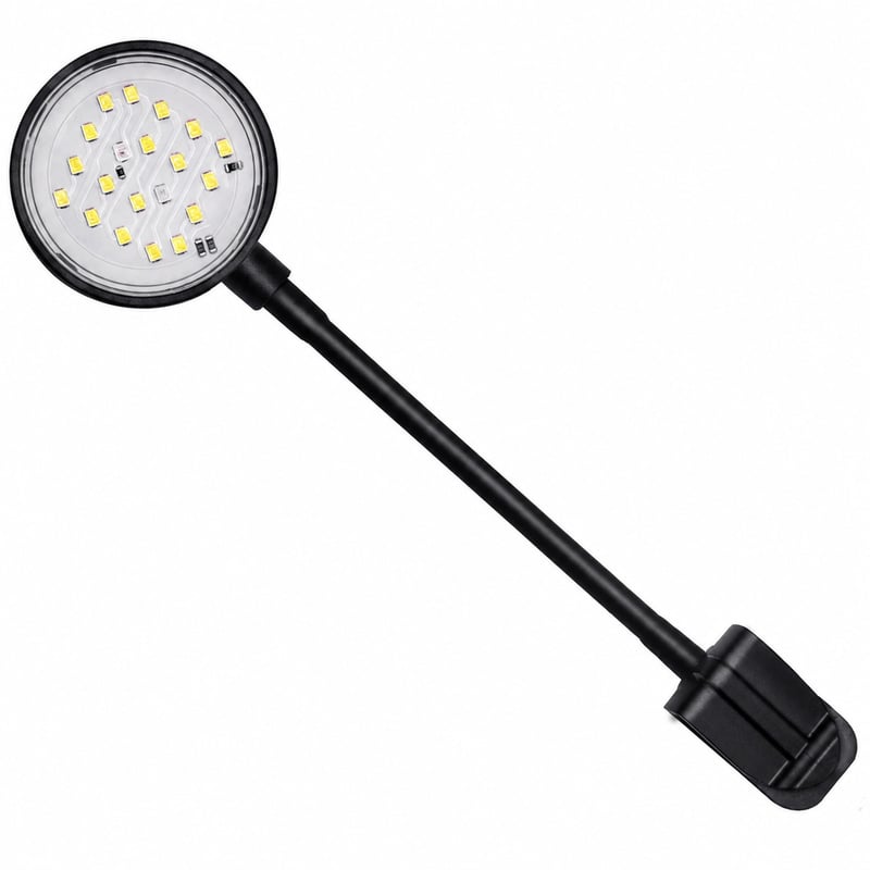 Vorteilsbild der WK008 6500K Clip-On Aquarium Light, Modell WK008, für Vertriebs- und Beschaffungsteams im Bereich Aquarientechnik