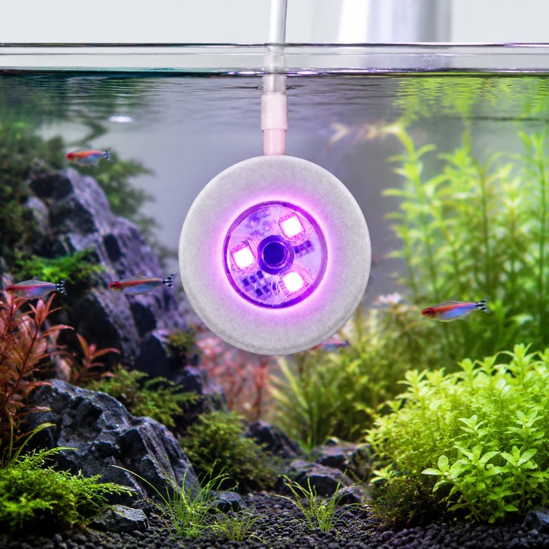 WK012 AL-3D Tauch-Aquarienleuchte, Vorteilsbild des Modells WK012 für Händler und Beschaffungsteams von Aquarienausrüstung