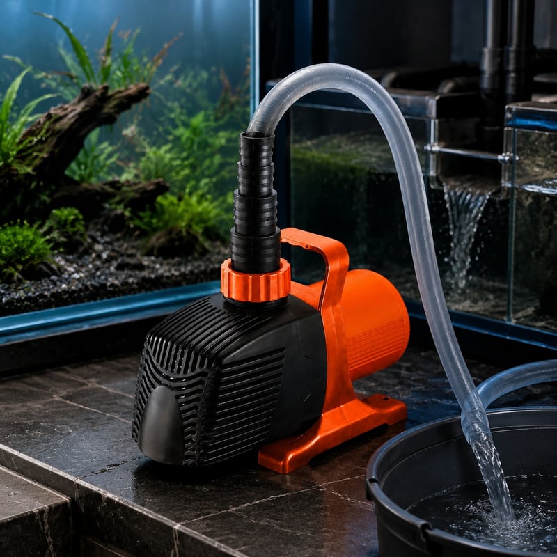 WK021 4-Pol-Aquarienwasserpumpe mit variabler Drehzahl Modell WK021 Funktionsbild für Händler und Beschaffungsteams im Bereich Aquarientechnik
