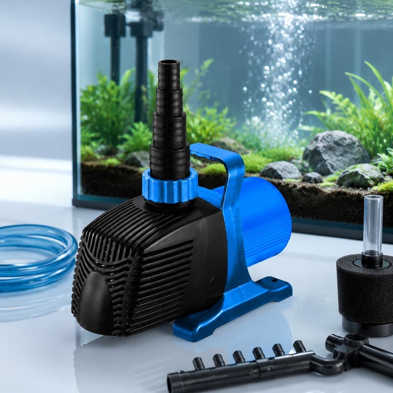 Vorteilsbild der DC-Aquarienwasserpumpe mit variabler Drehzahl WK031, Modell WK031, für Händler und Beschaffungsteams von Aquarienausrüstung