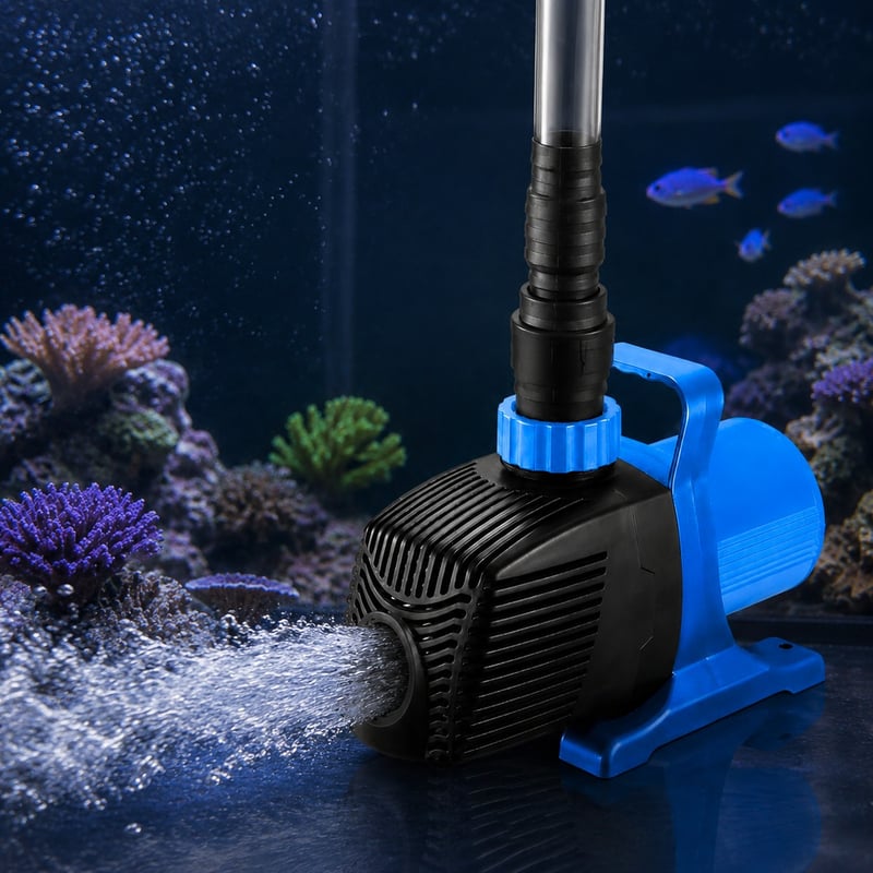 Leistungsbild der DC-Aquarienwasserpumpe mit variabler Drehzahl WK032, Modell WK032, für Händler und Beschaffungsteams von Aquarienausrüstung