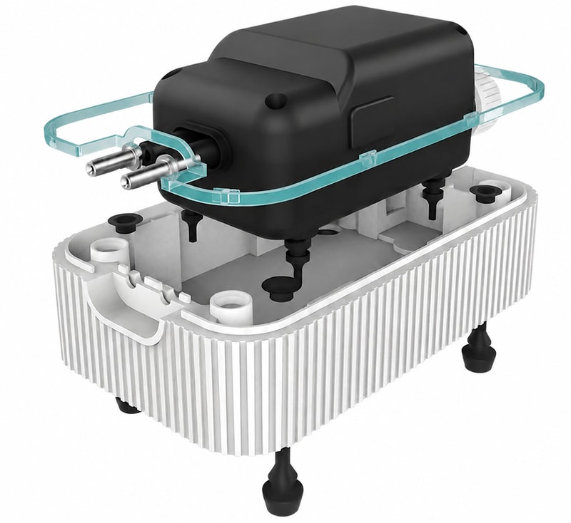 WK036 Dual-Outlet-Luftpumpe, Modell WK036, Detailbild 6 für Großhändler und OEM-Käufer von Aquarienausrüstung
