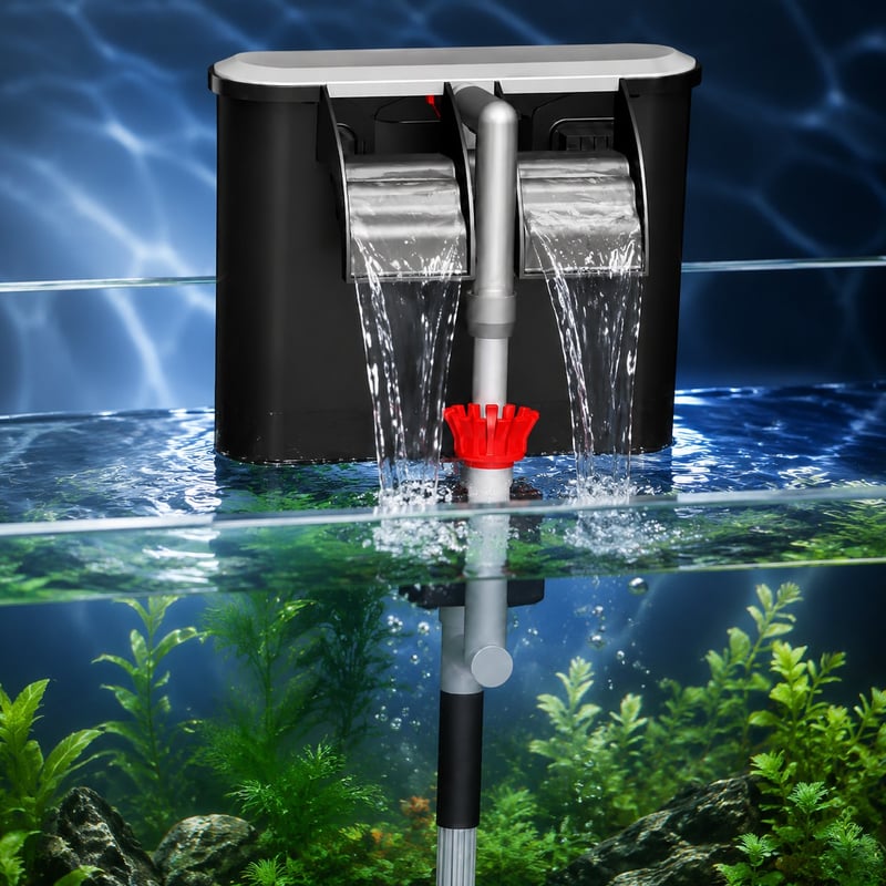 Leistungsbild des Aquarienfilters zum Einhängen WK038, Modell WK038, für Händler und Beschaffungsteams im Bereich Aquarien-Filtrationszubehör