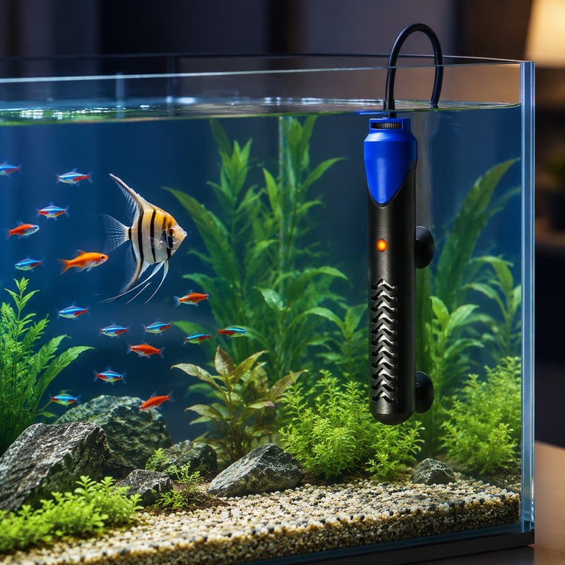 WK044 Quarz-Aquarienheizer Modell WK044 Funktionsbild für Händler und Beschaffungsteams von Aquarienausrüstung