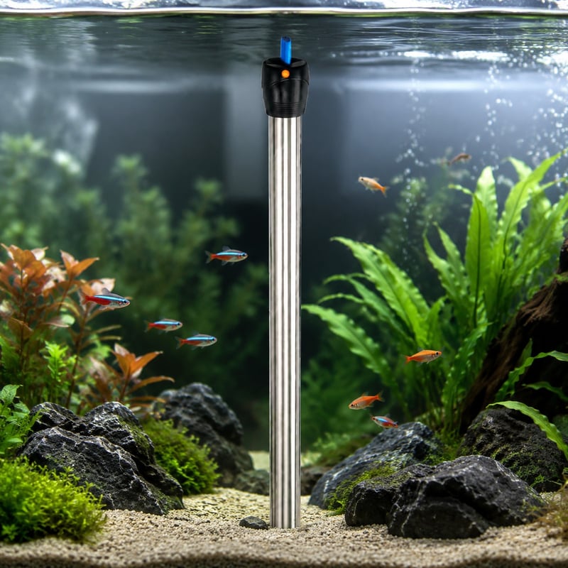 WK046 636 Edelstahl-Aquarienheizer Modell WK046 Leistungsbild für Händler und Beschaffungsteams von Aquarienausrüstung