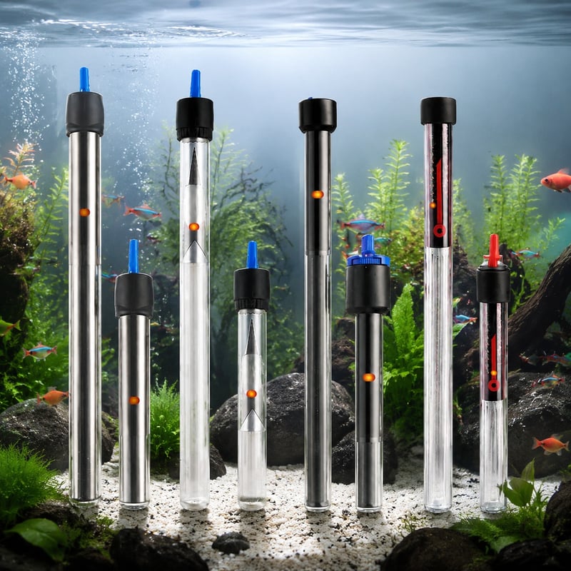 Leistungsbild des Quarzaquarienheizers Modell WK051 für Händler und Beschaffungsteams von Aquarientechnik