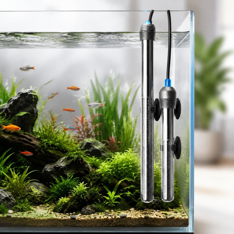 Funktionsbild des Quarzgheizers für Aquarien WK056, Modell WK056, für Aquarientechnik-Vertriebshändler und Beschaffungsteams