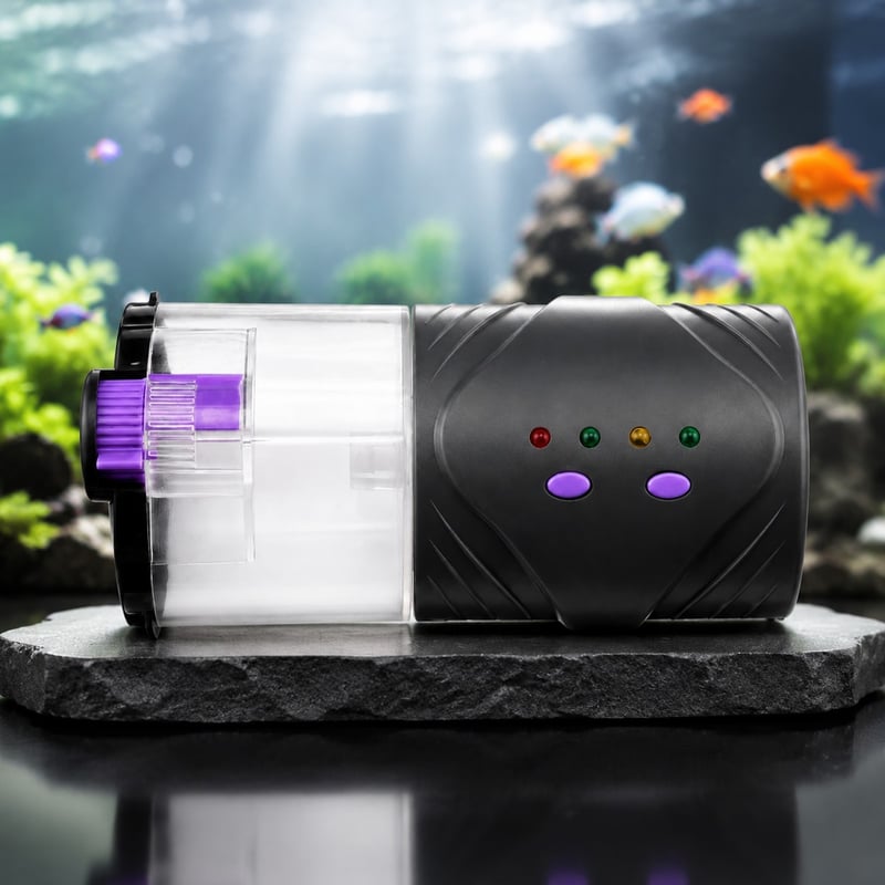 Vorteilsbild des automatischen Aquarienfutterautomaten WK060, Modell WK060, für Aquarienausrüstungshändler und Beschaffungsteams