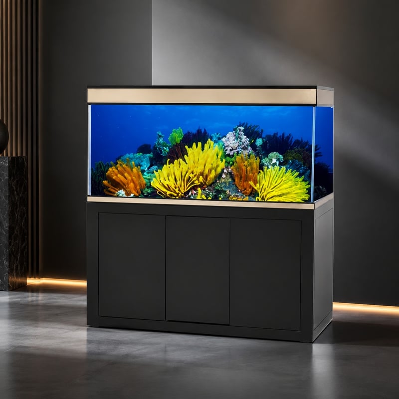 WK065 Luxus-Arowana-Aquarium, Modell WK065, Vorteilsbild für Aquarien-Vertriebspartner und Beschaffungsteams
