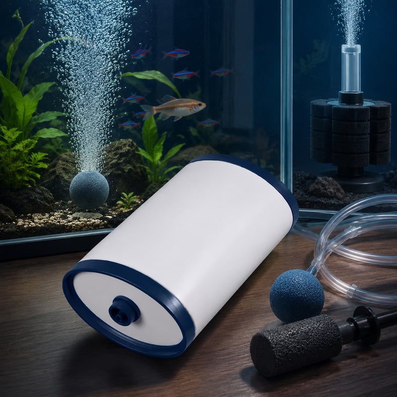 WK067 leise Aquarienluftpumpe mit 4 Ausgängen, Modell WK067, Leistungsbild für Händler und Beschaffungsteams von Aquarientechnik