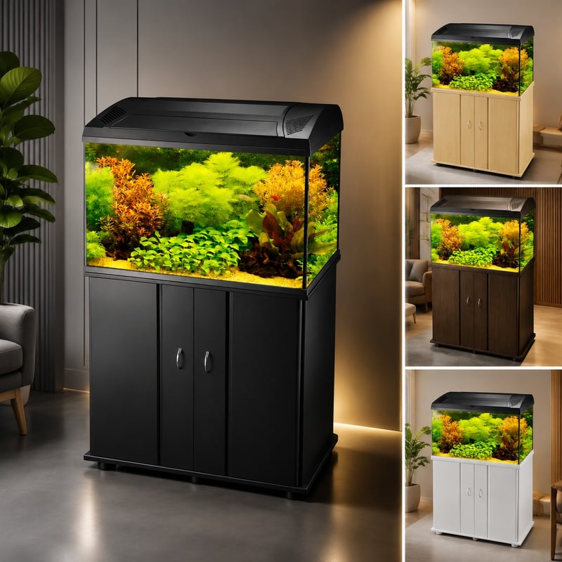 Vorteilsbild des rechteckigen Glasfischbeckens, Modell WK078, für Aquarienhändler und Beschaffungsteams