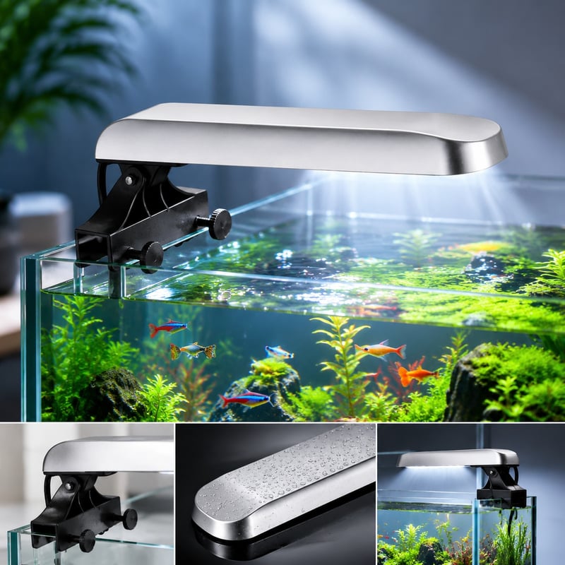 WK086 wasserdichte aufsteckbare Aquarienleuchte, Modell WK086, Vorteilsbild für Aquarientechnik-Vertriebspartner und Beschaffungsteams