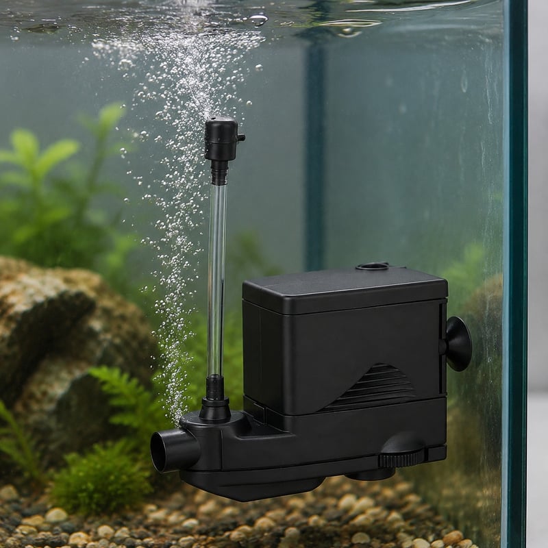 WK091 Aquarium-Wellenmacherpumpe, Modell WK091, Funktionsbild für Händler und Beschaffungsteams von Aquarientechnik