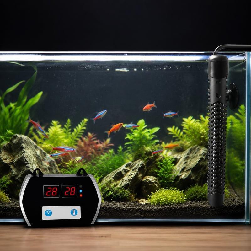 WK092 App-gesteuerter Aquariumheizer, Modell WK092, Leistungsbild für Händler und Beschaffungsteams von Aquarientechnik