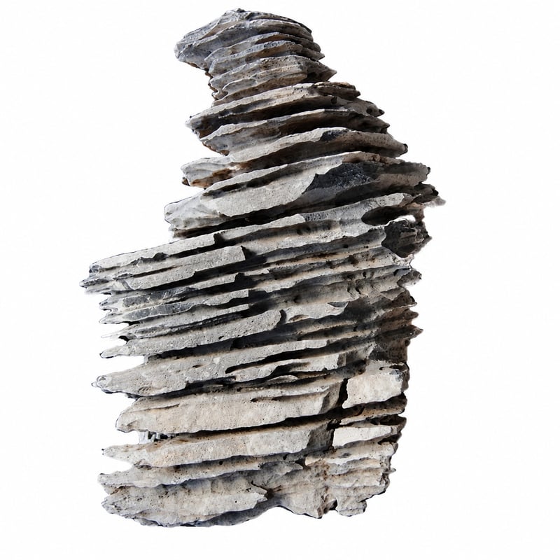 Vorteilsbild von WK096 Layered Blue Stone, Modell WK096, für Händler und Beschaffungsteams von Aquarien-Aquascaping-Dekoration