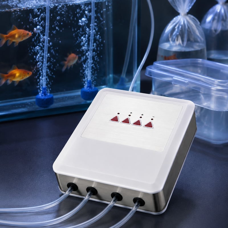 Wiederaufladbare Aquarienluftpumpe WK099, Modell WK099, Leistungsbild für Händler von Aquarienausrüstung und Beschaffungsteams