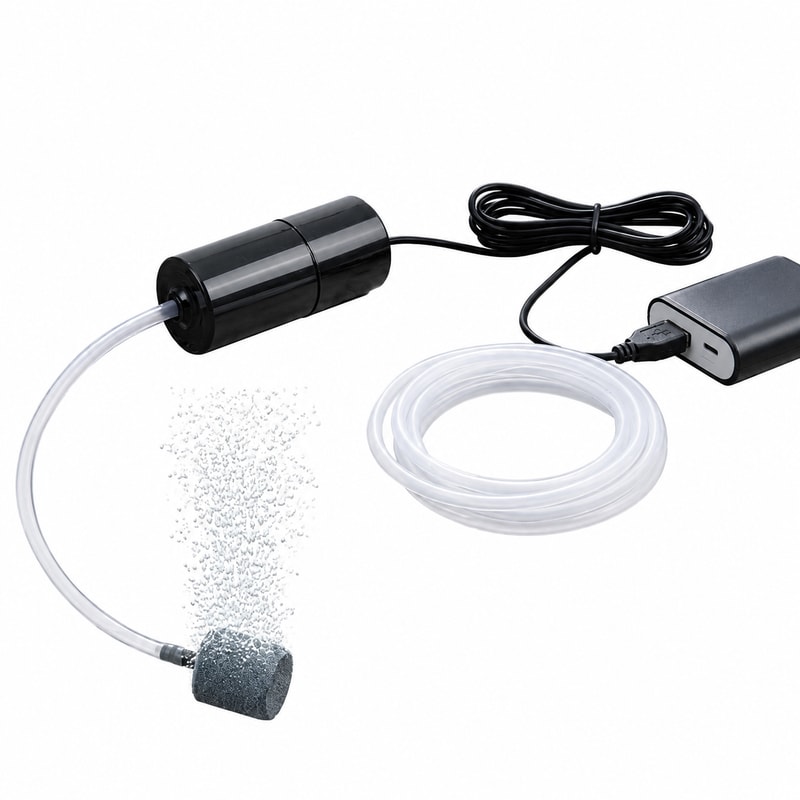 WK111 Tragbare Aquarienluftpumpe, Modell WK111, Detailbild 5 für den Großhandel mit Aquarienausrüstung und OEM-Käufer