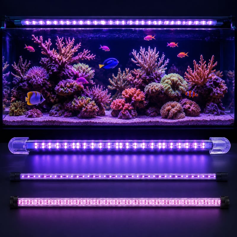 WK130 Submersible Arowana Aquarium Light Modell WK130 Vorteilsbild für Händler von Aquarientechnik und Beschaffungsteams
