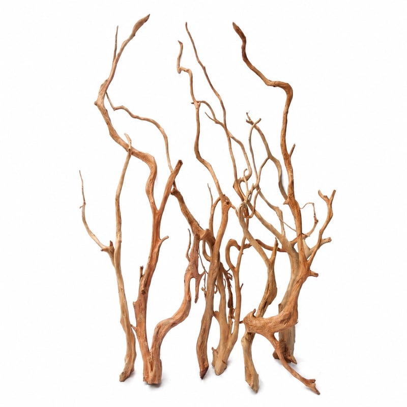 Funktionsbild des Aquascaping-Dekors WK132 Shrimp Shelter Driftwood, Modell WK132, für Händler und Beschaffungsteams von Aquascaping-Dekor für Aquarien