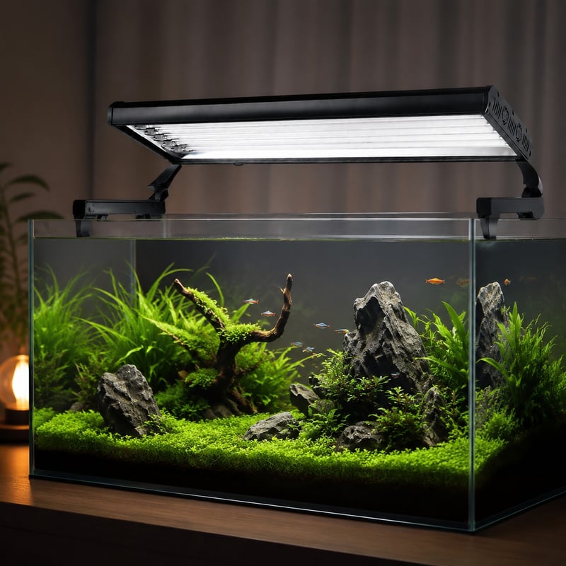 Vorteilsbild der 6-Lampen-T5-HO-Aquarienleuchte WK135, Modell WK135, für Händler und Beschaffungsteams von Aquarientechnik