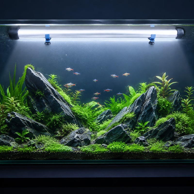 Leistungsbild der T5-T8-T9-Tauch-Aquarienleuchte WK137, Modell WK137, für Händler und Beschaffungsteams von Aquarienzubehör