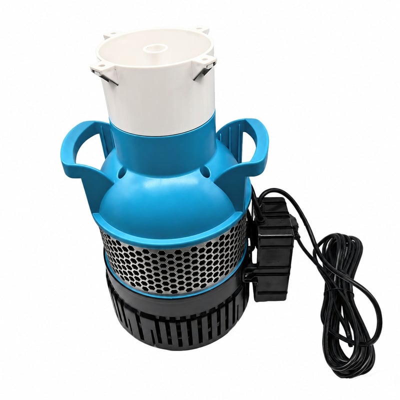 WK138 Aquarium-Umwälzpumpe mit zwei Laufrädern, Modell WK138, Funktionsbild für Händler und Beschaffungsteams von Aquarientechnik