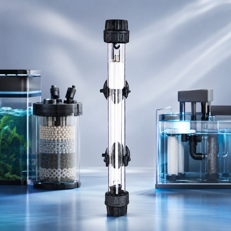 Tauchfähiger Aquarien-UV-Sterilisator WK142, Vorteilsbild des Modells WK142 für Händler von Aquarienausrüstung und Beschaffungsteams