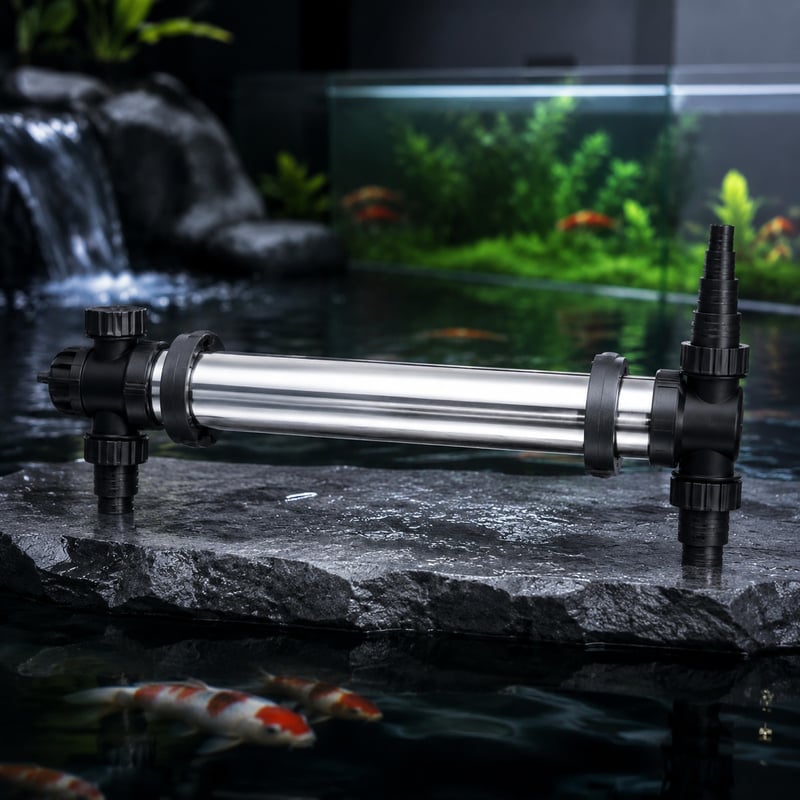 Leistungsbild des Modells WK143 des WK143 T8 Aquarium-UV-Sterilisators für Vertriebspartner und Beschaffungsteams von Aquarientechnik