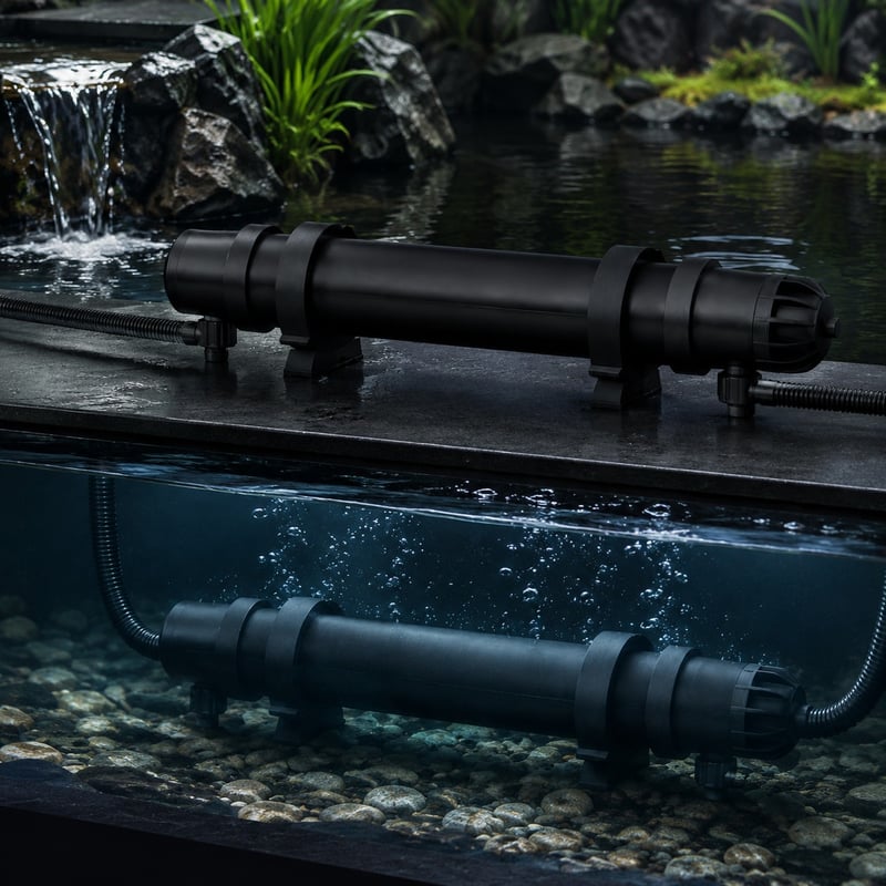 Leistungsbild des Modells WK144 des WK144 Aquarium-UV-Filters für Vertriebspartner und Beschaffungsteams im Bereich Aquarienfiltration