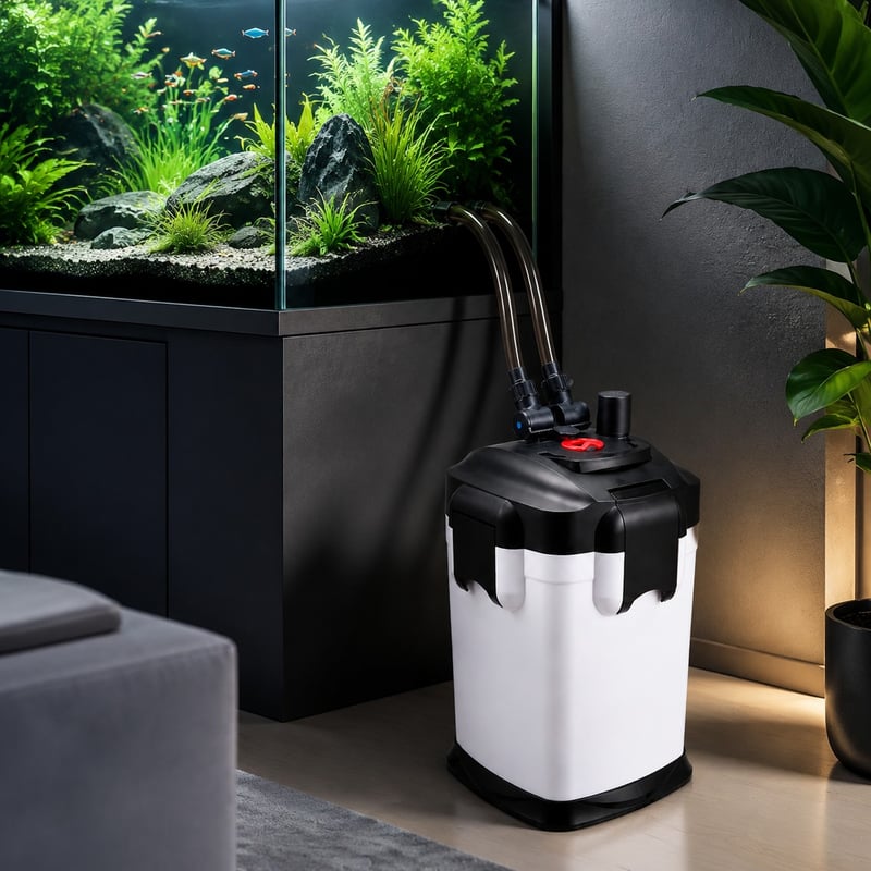 Funktionsbild des WK146 Uvf 3328 UV-Außenfilters, Modell WK146, für Unterstützung bei der Aquariumfiltration sowie Händler und Beschaffungsteams