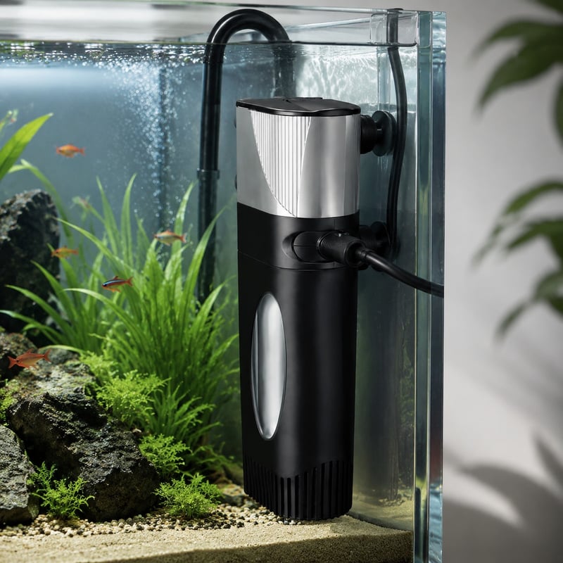 Funktionsbild des WK147 UV-Biologie-Aquariumfilters, Modell WK147, für Unterstützung bei der Aquariumfiltration sowie Händler und Beschaffungsteams