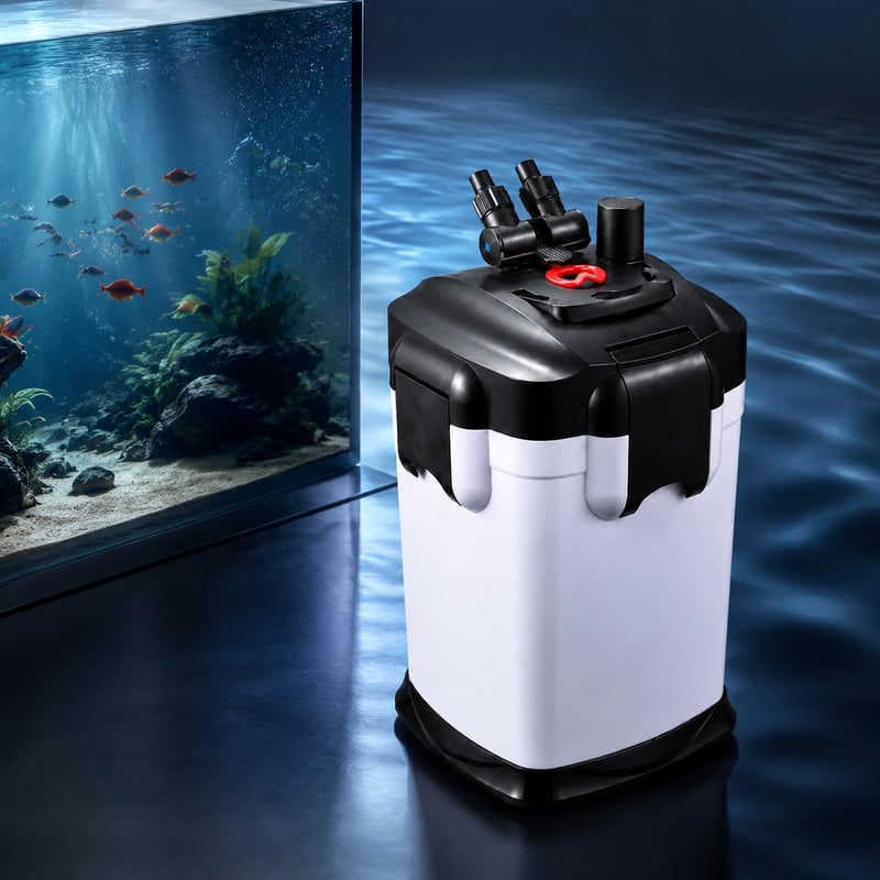 Vorteilsbild des externen UV-Kanisterfilters WK148, Modell WK148, für Händler und Beschaffungsteams im Bereich Aquarienfiltration