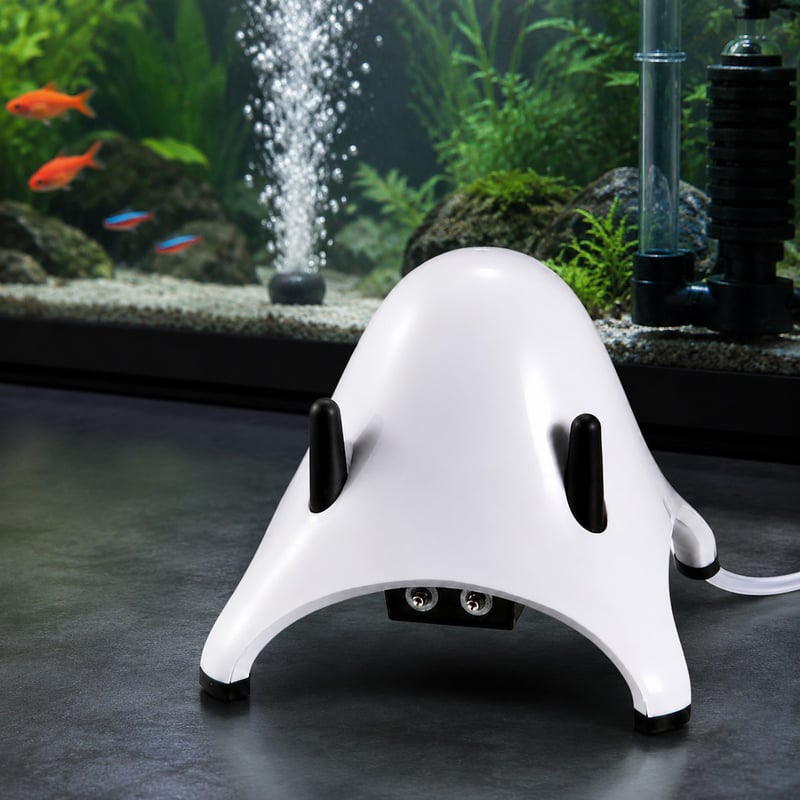 Leistungsbild der leisen Luftpumpe für Aquarien WK152, Modell WK152, für Händler und Beschaffungsteams von Aquarienausrüstung