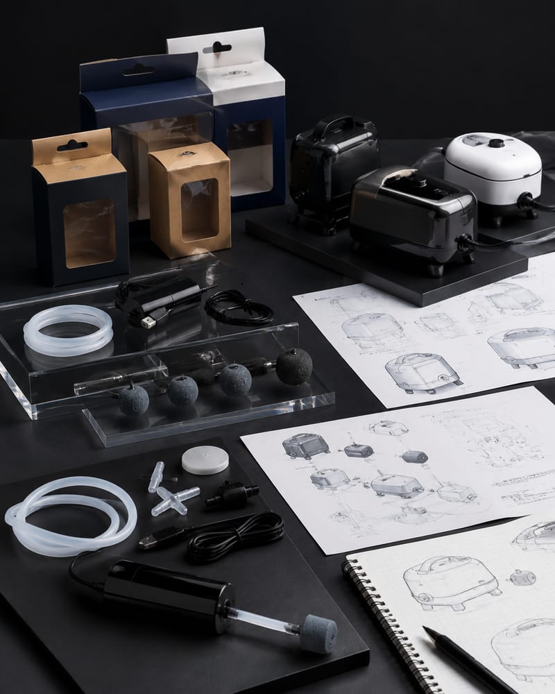 WKAQOO OEM-Planungsmaterialien und Produktsortiment